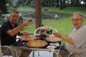 14_Pizzaessen bei einem echten Italiener an der Karibikküste 